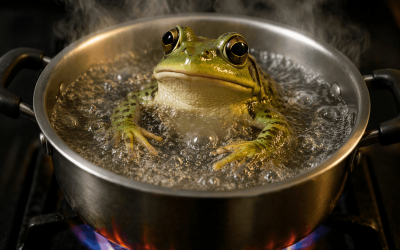 AI: Efectul „broaștei fierte” ne paște, avertizează experții de la Oxford și MIT