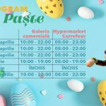 Brăila Mall: Paște cu distracție și premii! Orar special și activități creative