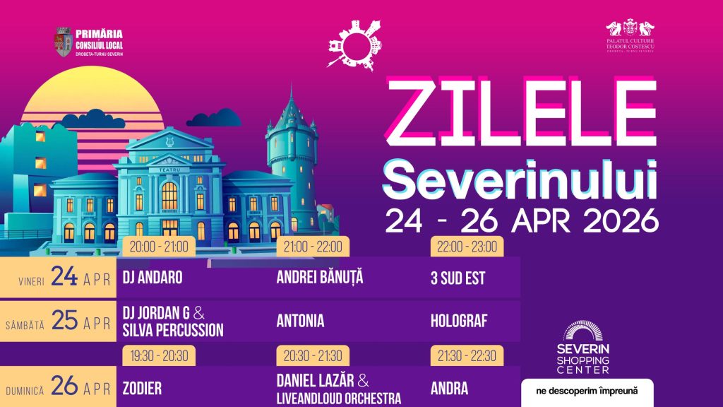 Shopping Center Severin: Zilele Severinului, cu evenimente și lecții pentru toți