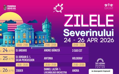 Shopping Center Severin: Zilele Severinului, cu evenimente și lecții pentru toți