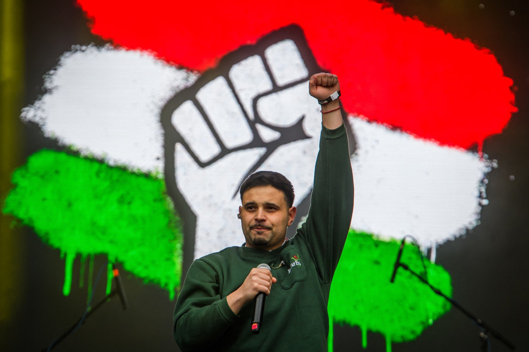 Fotogalerie: Concert uriaș anti-Orban la Budapesta. Proteste în forță
