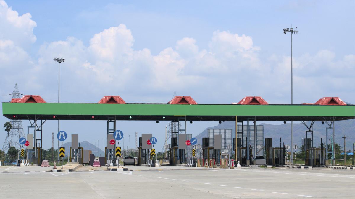 statie de taxare pe autostrada