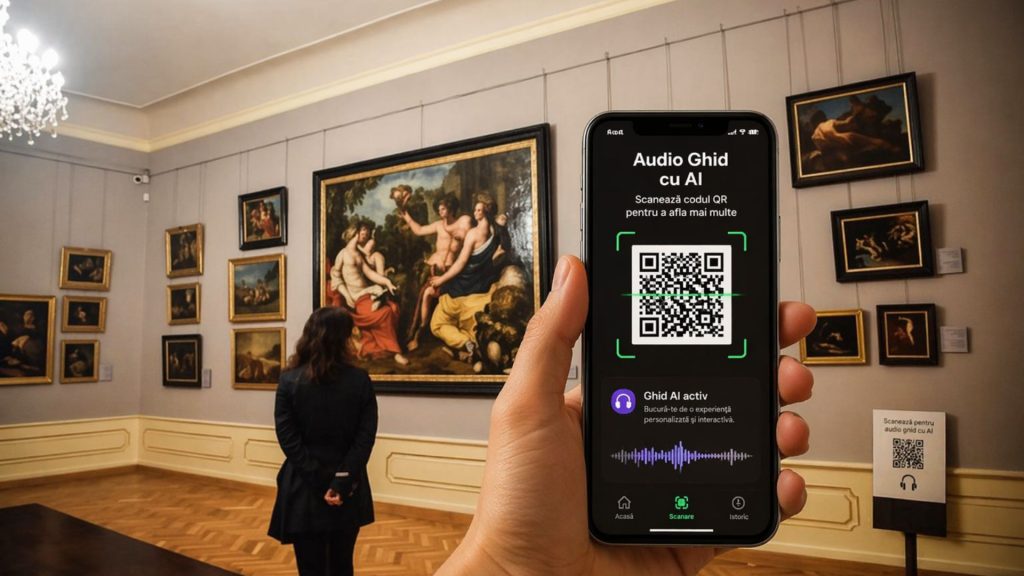 Audioghid AI, 12 limbi, la Muzeul Brukenthal din Sibiu: Tur virtual inovator