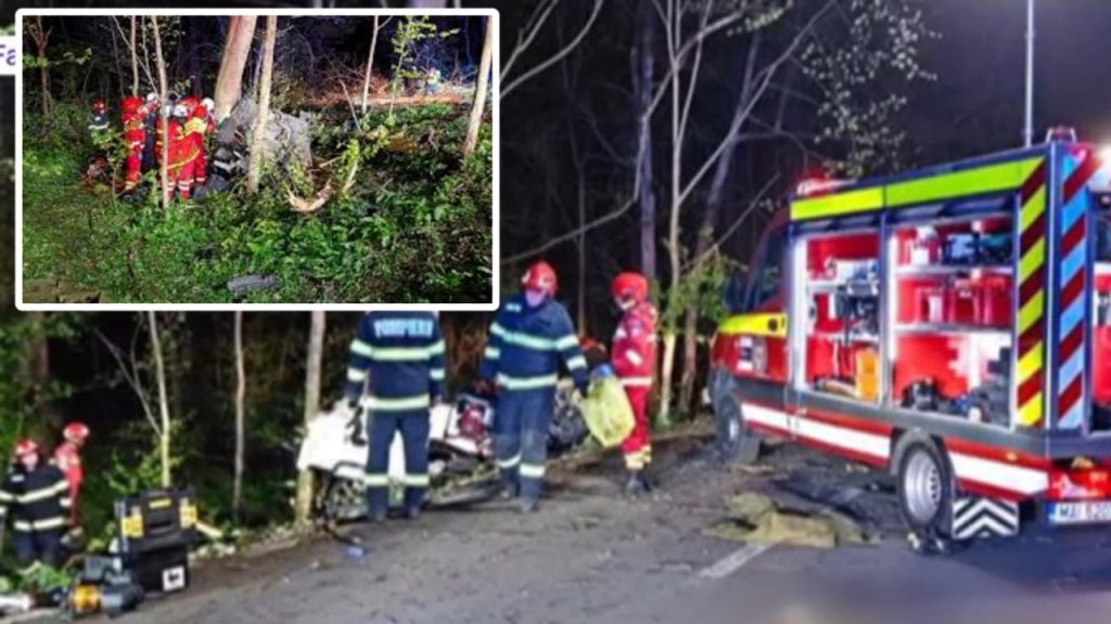 Accident teribil de Paște pe DN1: Doi tineri și-au pierdut viața într-un răsturnare