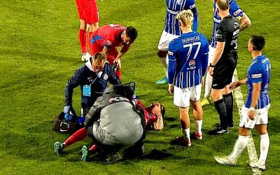 Accidentare gravă pentru Miculescu? Vedeta lui Becali, OUT după 18 minute