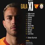 Galatasaray'ın Göztepe Maçı İlk 11 ve Yedekleri Belli Oldu