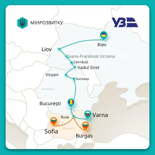 Tren direct Ucraina – Bulgaria, cu oprire în București: Călătorie de 30 de ore