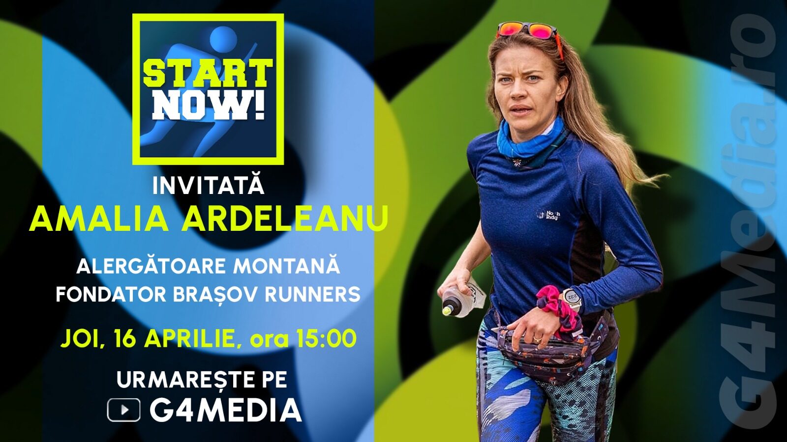 A alergat și a dat jos 30 de kg: Povestea Amaliei Ardeleanu, pe G4Media