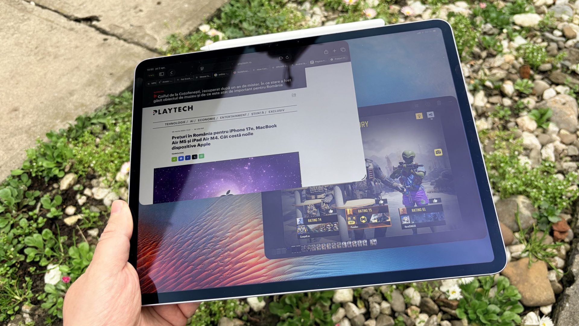 Am pus mâna pe noul ipad air cu m4: E mega-tare sau nu?
