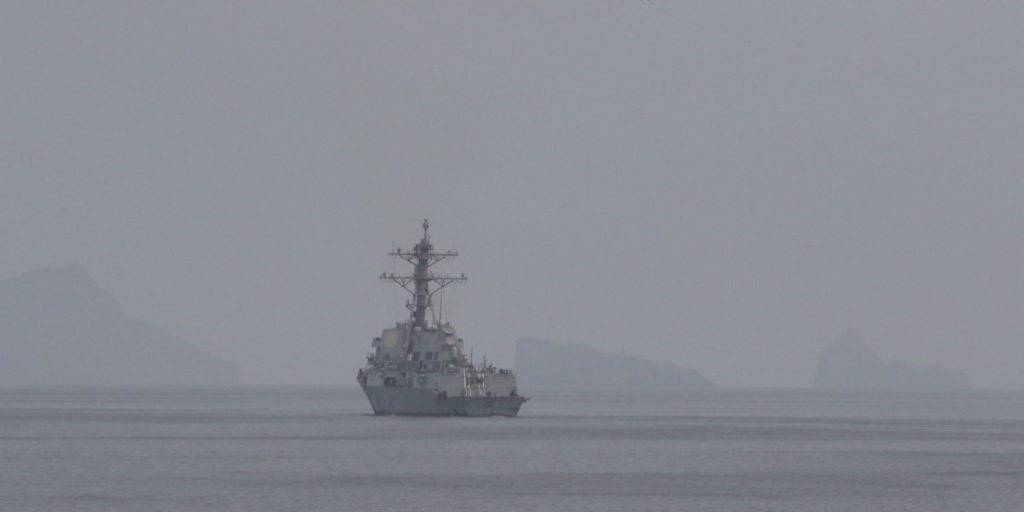 Iran threatens U.S. warships after they throw down the gauntlet for winner-take-all Strait of Hormuz