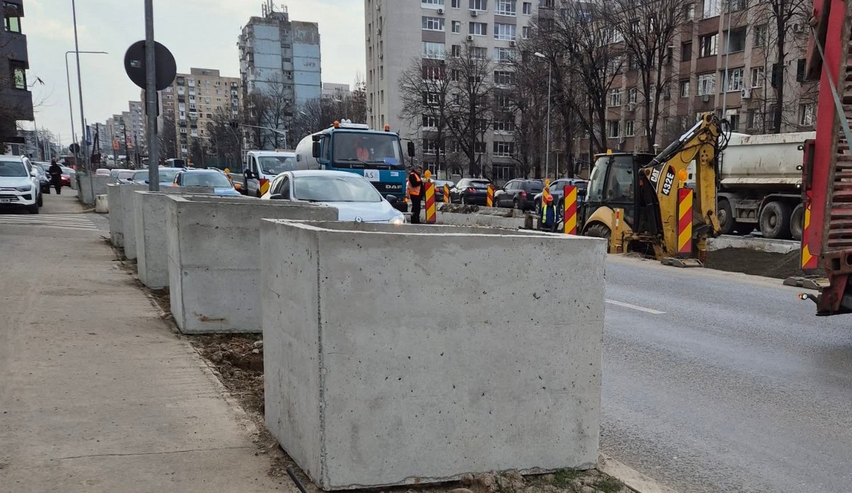 Primăria Sectorului 6 renunță la jardinierele de pe Prelungirea Ghencea, pe anumite tronsoane, în urma reacțiilor negative din partea locuitorilor