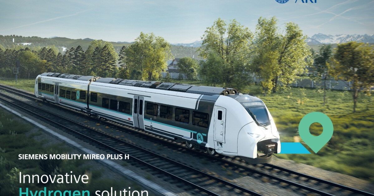 Trenuri electrice pe hidrogen pentru România: ARF semnează cu Siemens