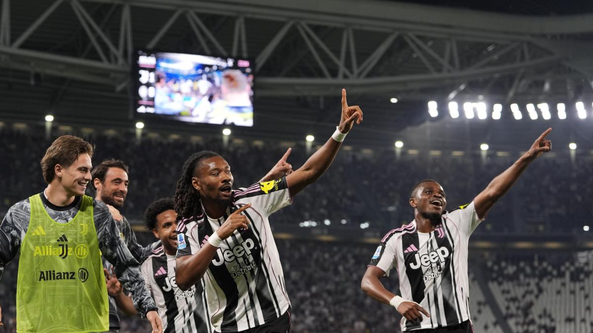 Juve-Bologna 2-0: gol di David e Thuram