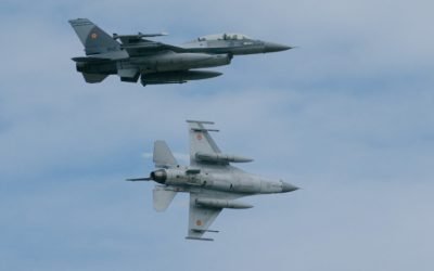 Drone rusești, alertă la graniță: F-16 în aer, apărarea anti-aeriană gata de luptă