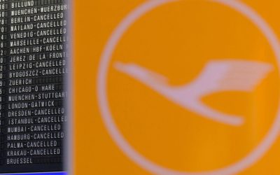 Lufthansa, paralizată de grevă: Sute de zboruri anulate, inclusiv spre România