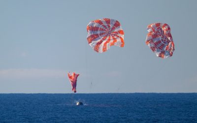 Orion a aterizat în Pacific: Record Uimitor pentru Misiunea Artemis II