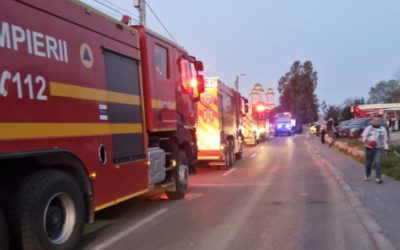 Bărbatul cu arsuri grave din incendiul din Constanța a murit