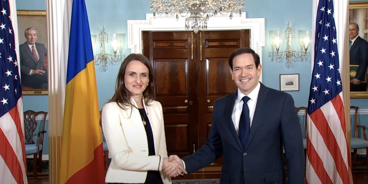 Cooperare România-SUA: Ministra de Externe, cu Marco Rubio despre apărare