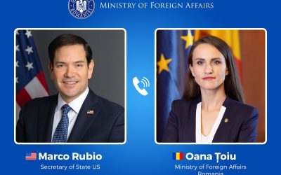 Oana Țoiu și Marco Rubio, discuții fierbinți despre securitate și economie