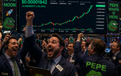 A bullish PEPE chart