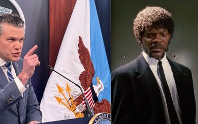 Hegseth, șef Pentagon, citează verset biblic… Din Pulp Fiction, la slujbă