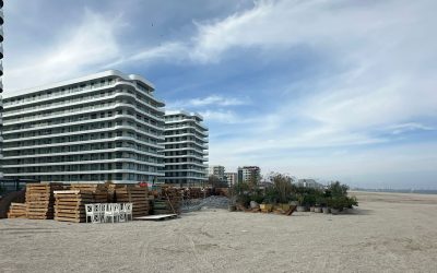 Amenzi usturătoare la Năvodari: Firme prinse amenajând plaje fără autorizație