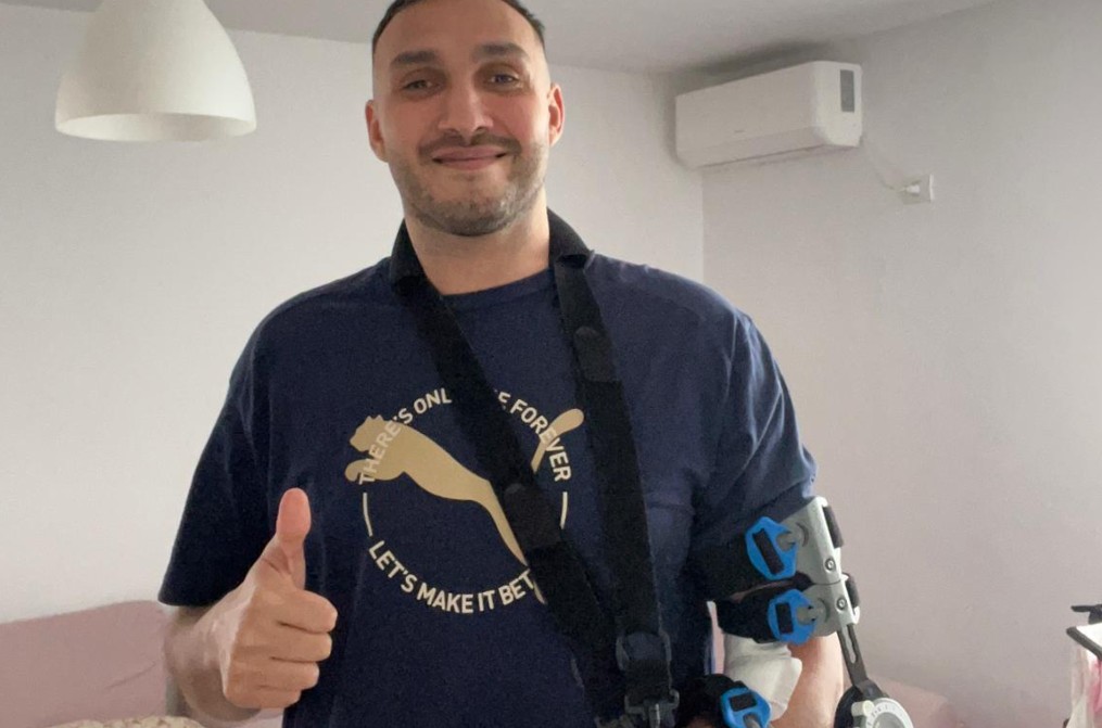 „Cred că va fi portar de handbal"