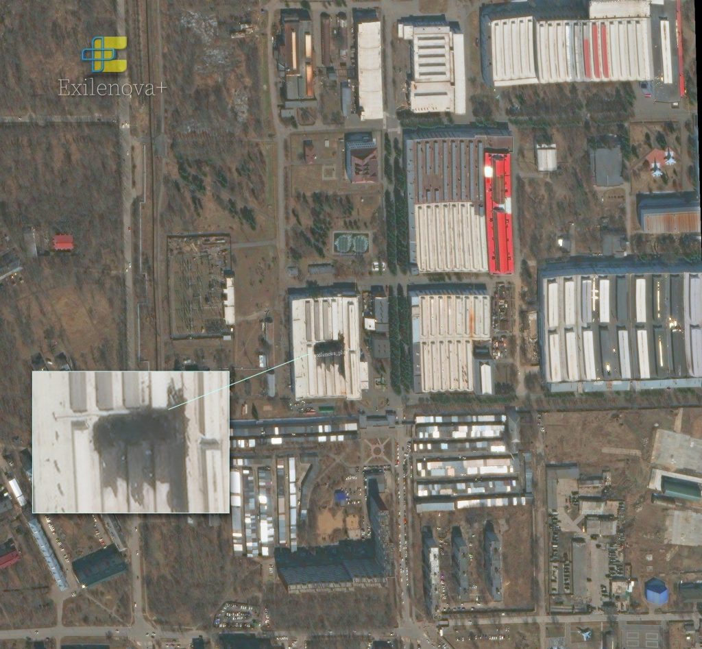 Roof Collapses at Russian Su-35 and Su-57 Production Workshop After Fire