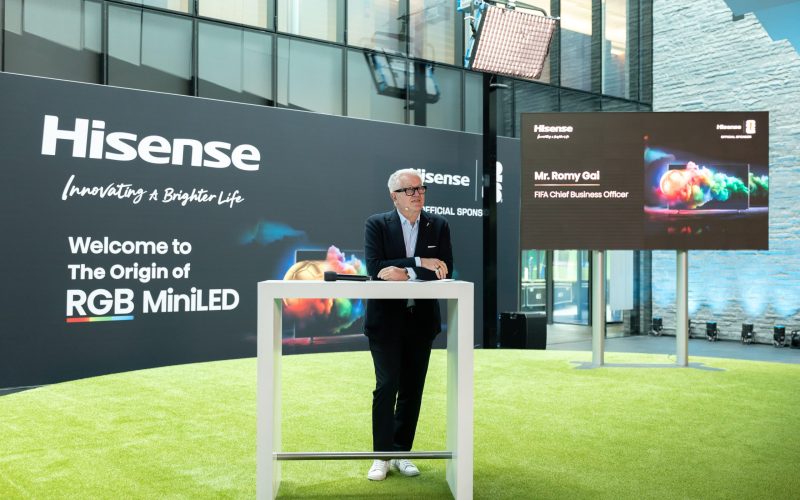 Hisense dezvăluie televizoare MiniLED 2026 la FIFA, în forța parteneriatului