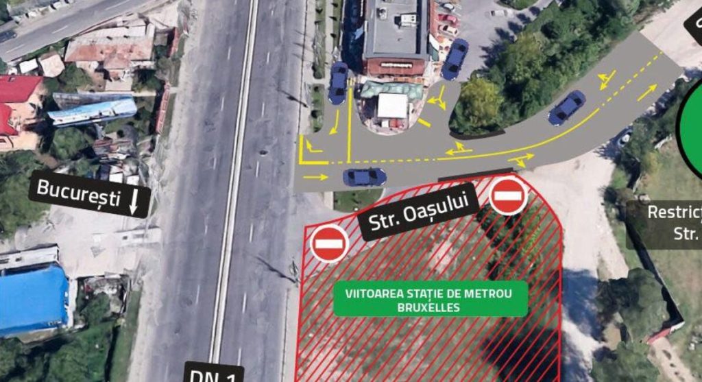 Restricții DRASTICE în București: Strada Oașului se închide 18 luni din cauza Magistralei 6