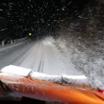 Zăpadă și blocaje în Vâlcea: DN7A, sub asaltul utilajelor