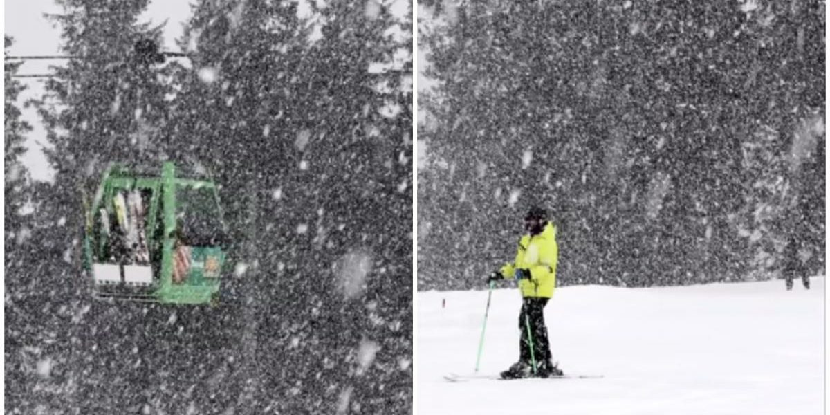 A nins ca-n decembrie: Turiștii-s debusolați, nu știu dacă-i Paștele sau Crăciunul în România