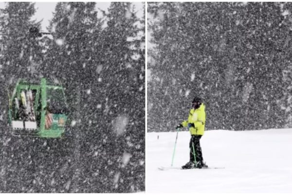 A nins ca-n decembrie: Turiștii-s debusolați, nu știu dacă-i Paștele sau Crăciunul în România