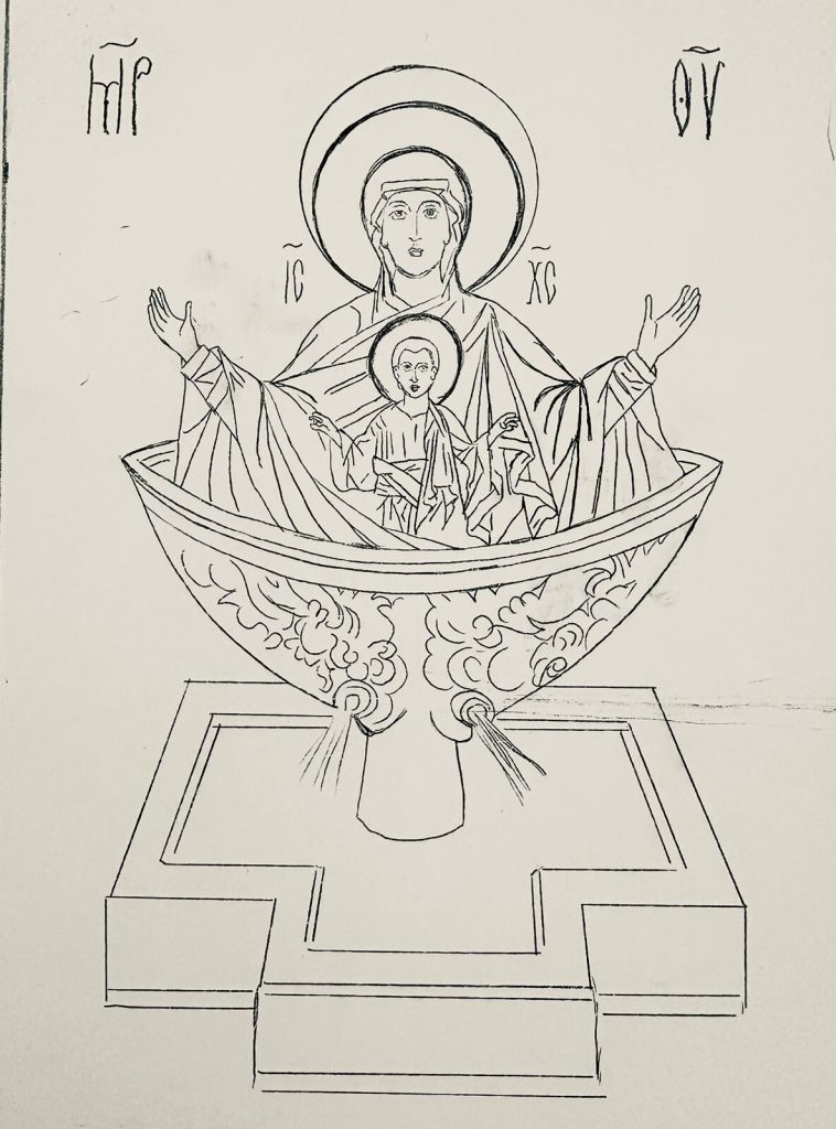 Maica Domnului, Izvorul Tămăduirilor: Credincioșii se roagă pentru vindecare