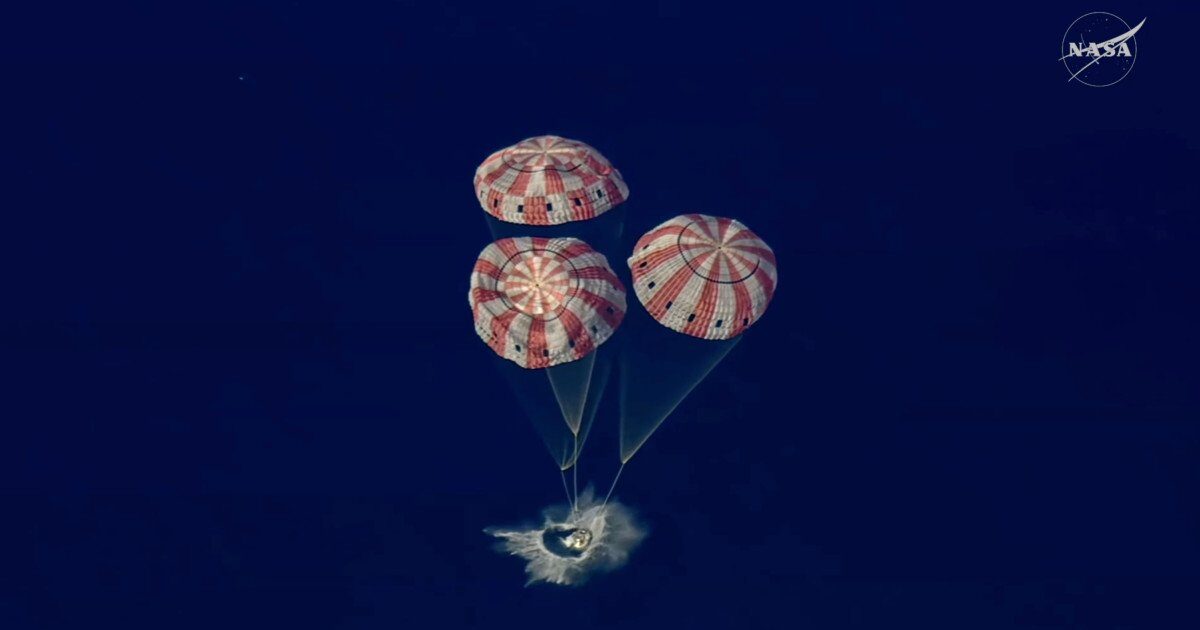 Orion a amerizat cu succes după călătorie ISTORICĂ: Misiune perfectă!