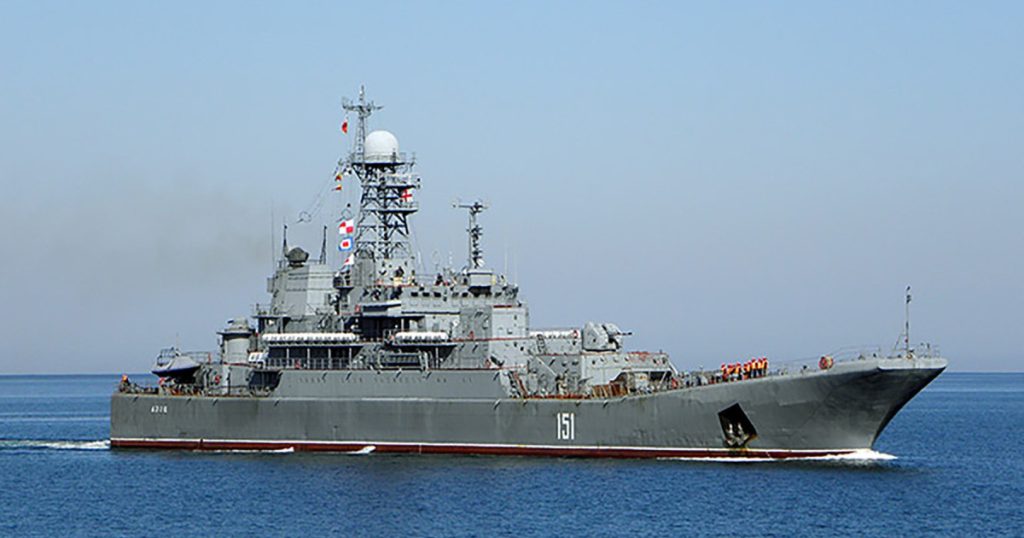 Unitatea „Ghosts” lovește în Crimeea: Portul Tuapse, în flăcări după atacul naval!