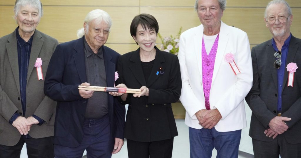 Deep Purple, vizită-fulger la Tokyo: Premierul Takaichi, în extaz!