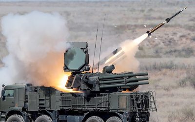 Ucraina lovește: Sistemul rusesc Panțir-S1, distrus lângă Mariupol