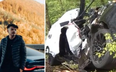 Accident TERIBIL la Snagov: David și Mihai, 20 de ani, și-au pierdut viața