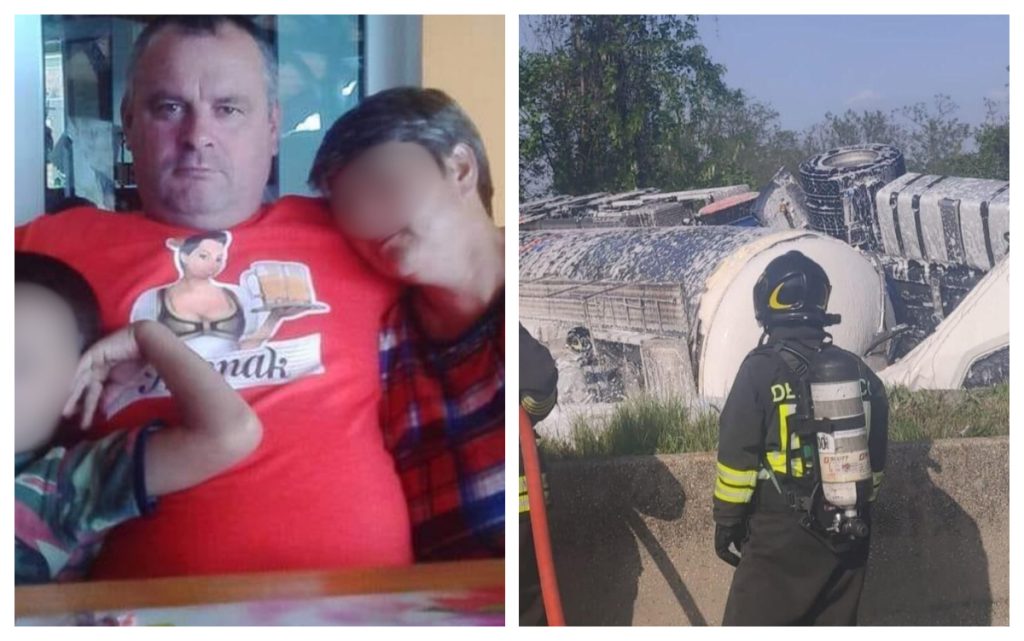 Accident TERIBIL în Italia: Românul Ion Bărbulescu, mort într-o cisternă pe autostradă