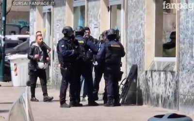Alertă în Napoli: Jaf cu ostatici într-o bancă. Hoții, de negăsit