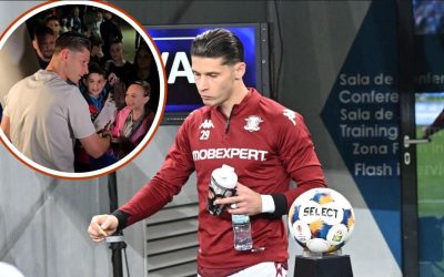Dobre, gest emoționant după U Craiova – Rapid: Ce a făcut fotbalistul