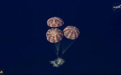 Orion, succes spectaculos: Capsula Artemis II a amerizat, după zbor istoric spre Lună