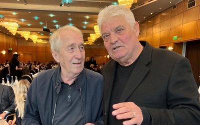 Rare apariție: Valentin Ceaușescu, la parastasul lui Mircea Lucescu