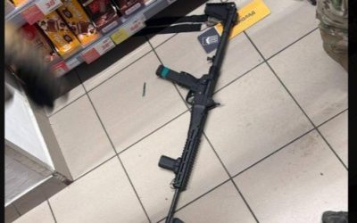 Armat cu mitralieră, un bărbat a terorizat Kievul înainte de arestare