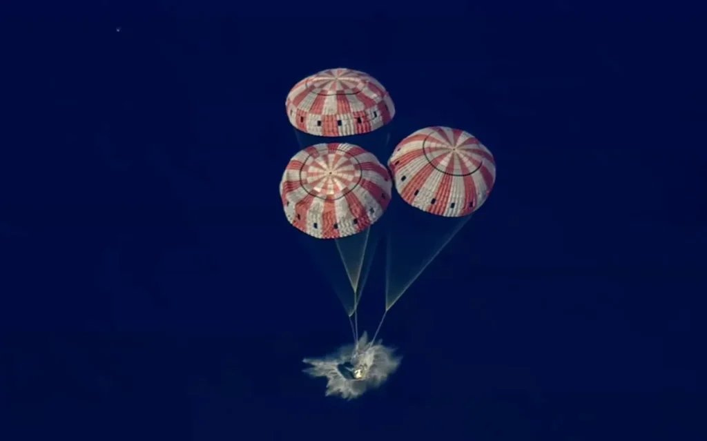 Orion a aterizat! Misiunea Artemis II, un succes răsunător cu patru astronauți acasă