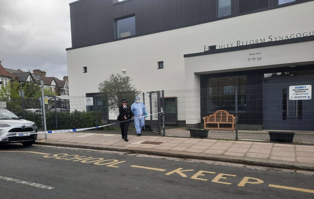 Nou atac antisemit la Londra: Sinagogă din nord, vizată de furie