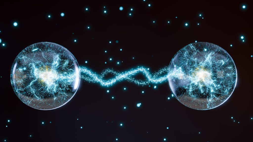 Fizicienii au „încurcat” doi atomi în mișcare. Teoria cuantică e validată!