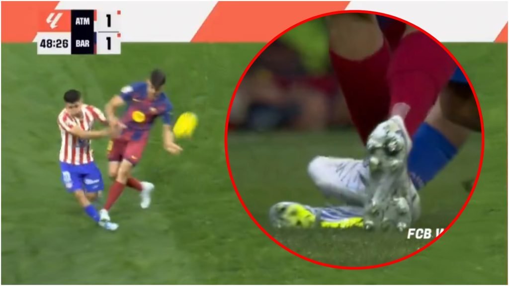 Decizie controversată în Atletico Madrid – Barcelona: Arbitrul a stârnit furia pe Metropolitano Meciul dintre Atletico Madrid și FC Barcelona a fost marcat de o decizie extrem de disputată a arbitrului Mateo Busquets Ferrer, care a generat proteste vehemente pe stadionul Metropolitano