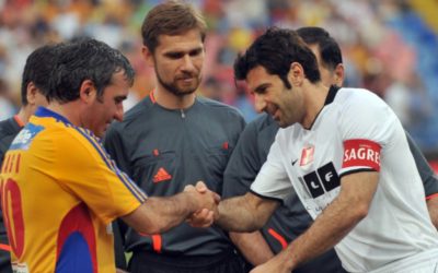 Figo, șocat de numirea lui Hagi la națională: „Da!?”